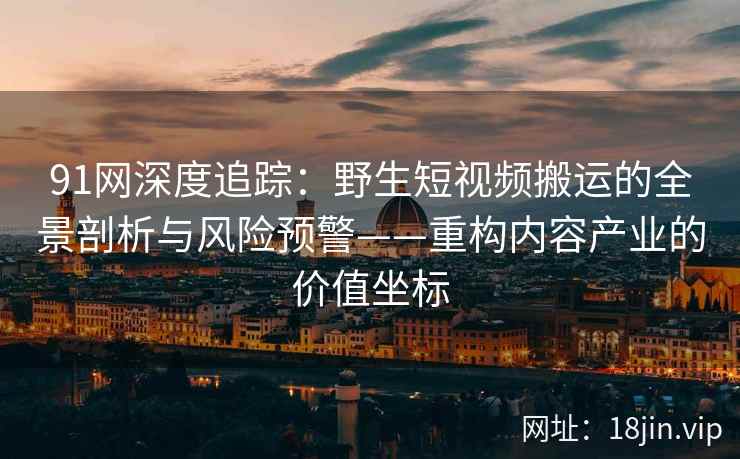 91网深度追踪：野生短视频搬运的全景剖析与风险预警——重构内容产业的价值坐标