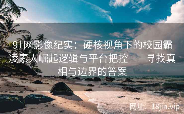 91网影像纪实：硬核视角下的校园霸凌素人崛起逻辑与平台把控——寻找真相与边界的答案  第1张